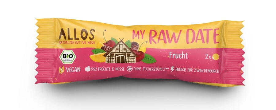 Allos My Raw Date Frucht, 32 g Stück