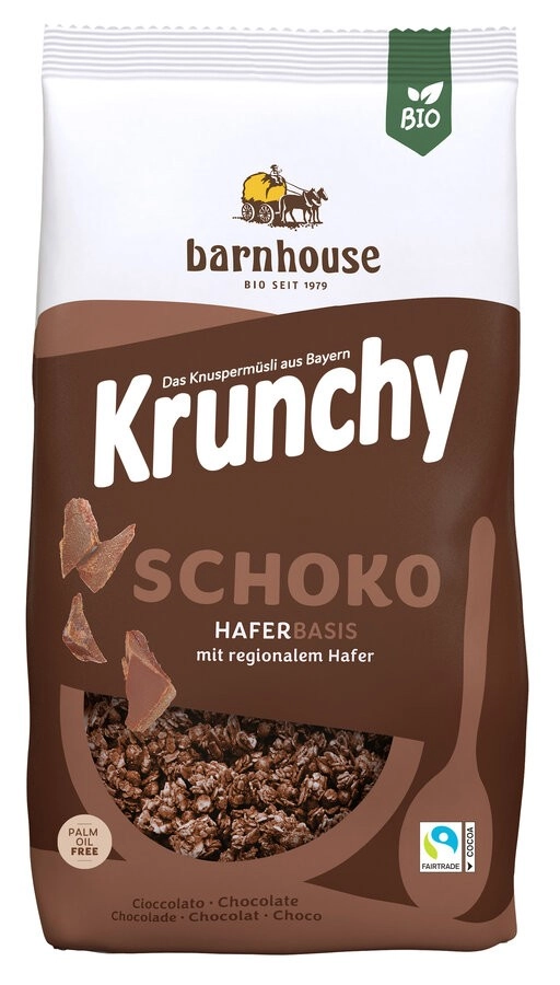 Barnhouse Krunchy Schoko, 750 gr Packung