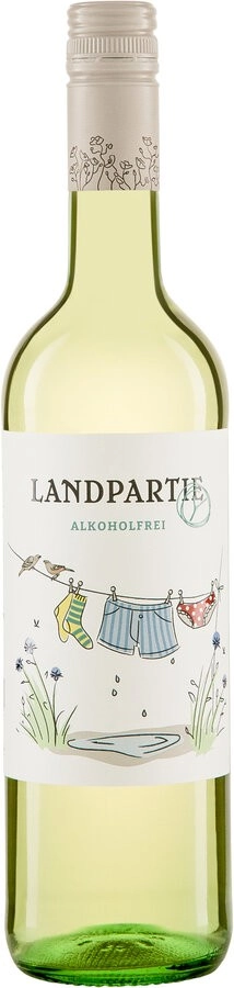 Riegel Eigenmarke LANDPARTY Weiß -alkoholfrei-, 0,