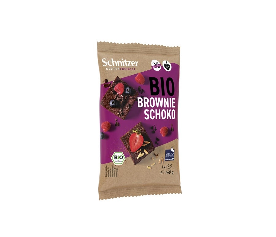 Schnitzer Brownie Schoko, 140 g Stück