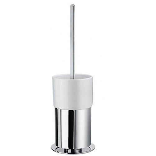 Smedbo Outline WC-Bürste mit Porzellan Glas, rund FK311P