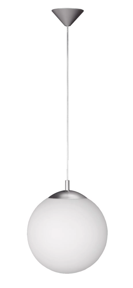 Wofi POINT 248 Pendelleuchte, 1x E27, nickel-matt, 25cm