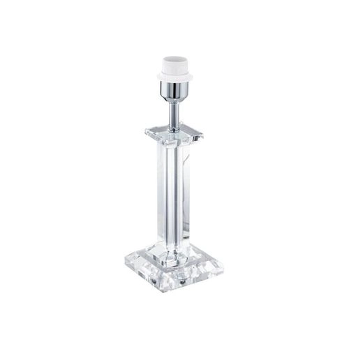 EGLO GLASBURY Tischleuchte H-485, 1-flg., E27, chrom, klar