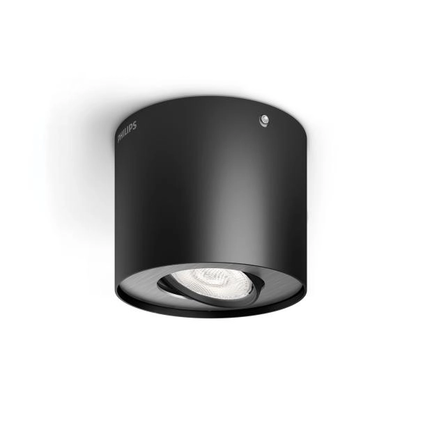 Philips myLiving LED Spot 1flg. Phase 533003016, 500lm, schwarz