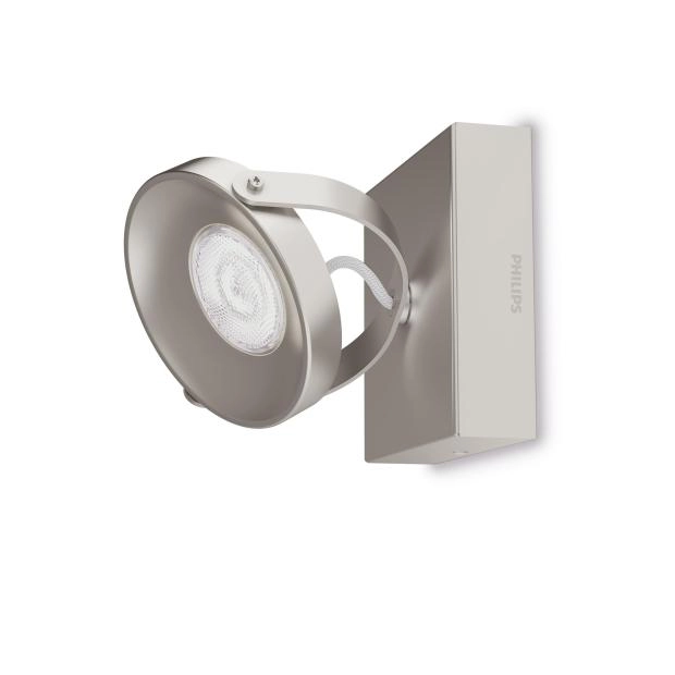 Philips myLiving LED Spot Spur 1flg. 533101716, 500lm, Stahl gebürstet