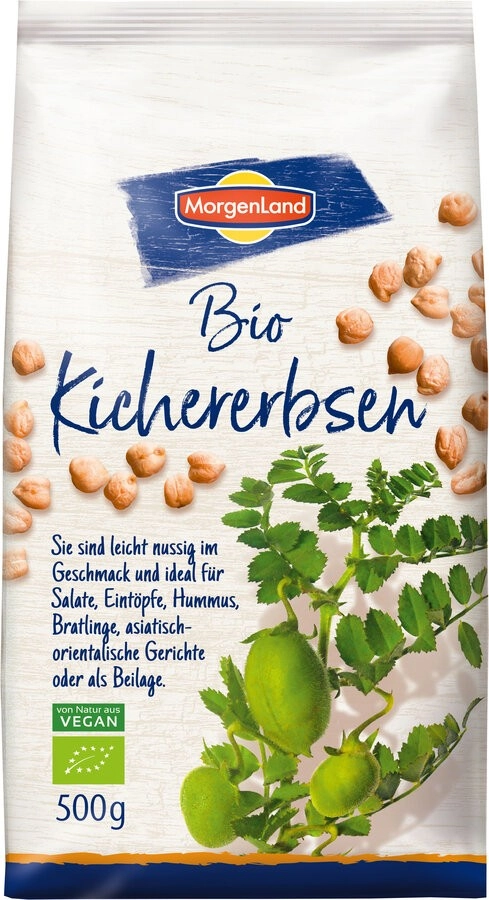 Morgenland Kichererbsen, 500 gr Packung