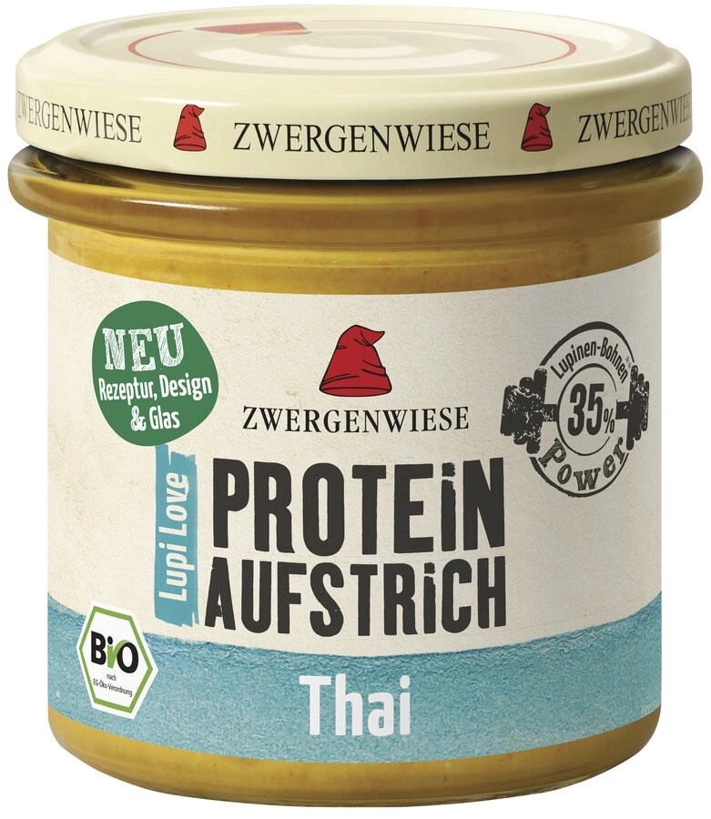 Zwergenwiese LupiLove Protein Thai, 135 g Glas -ve