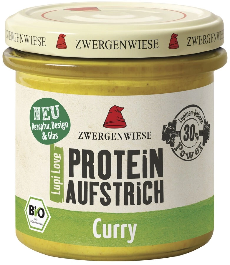 Zwergenwiese LupiLove Protein Curry, 135 g Glas -v