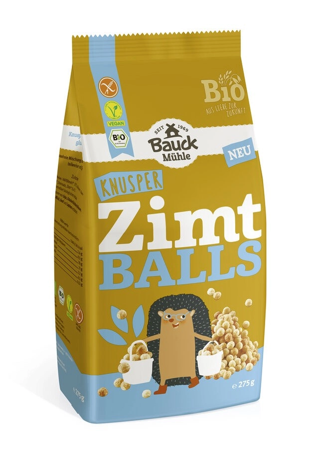 Bauck Mühle Zimt Balls Bio gf, 275 g Packung