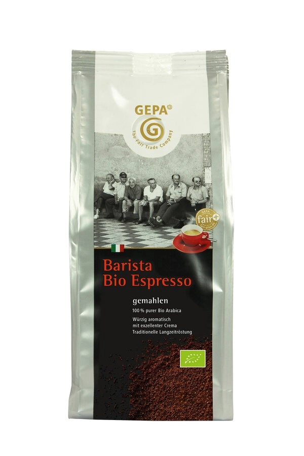 Gepa Barista Bio Espresso, 250 g Packung