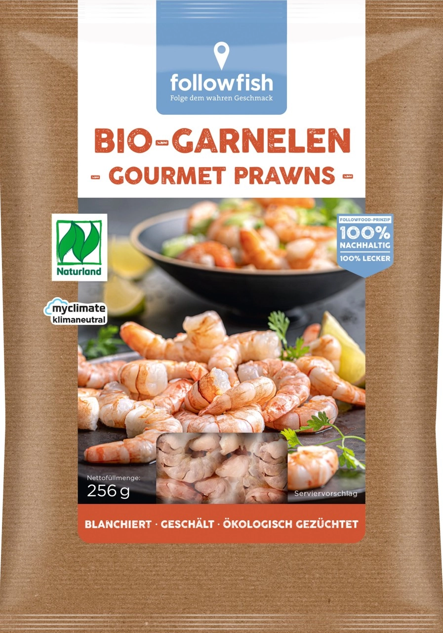 Gourmet Prawns Riesengarnelen, 256 gr Beutel, gefroren
