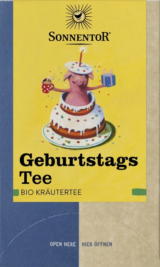 Sonnentor Geburtstags Tee, 1,5 gr, 18 Btl Packung