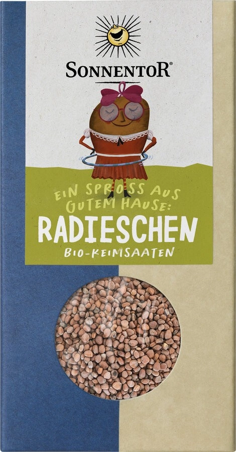 Sonnentor Radieschen, 120 gr Packung