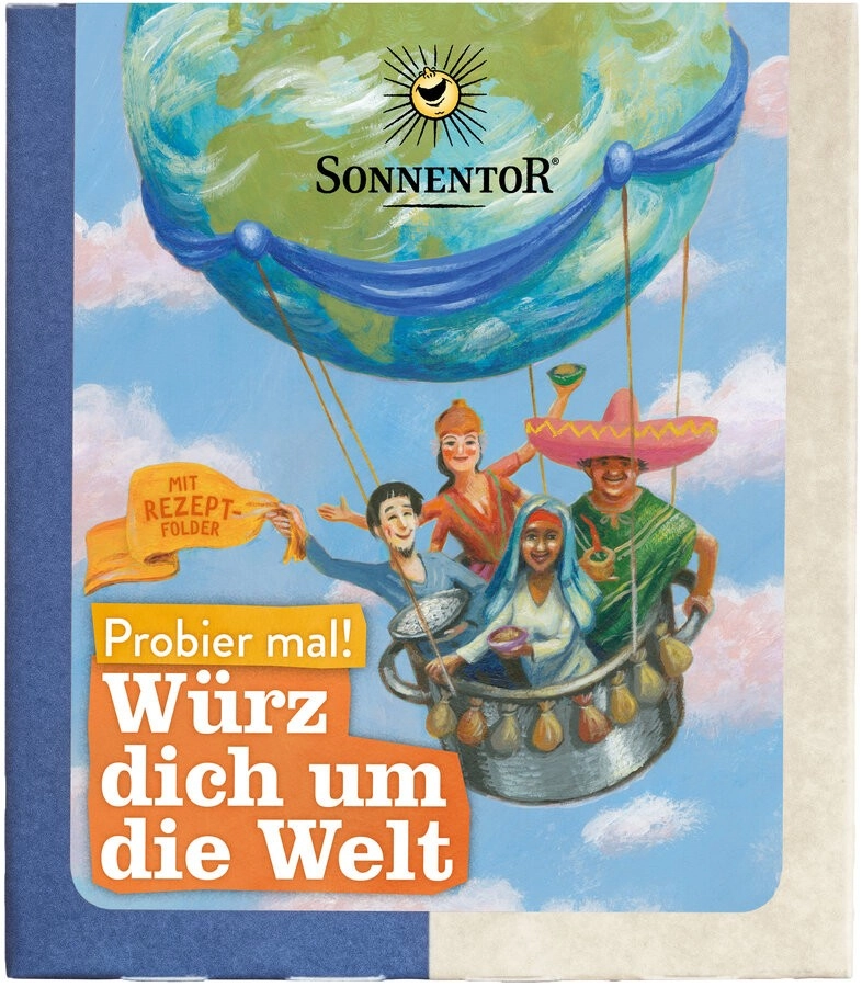 Sonnentor Würz dich um die Welt Probier Mal, 50 gr