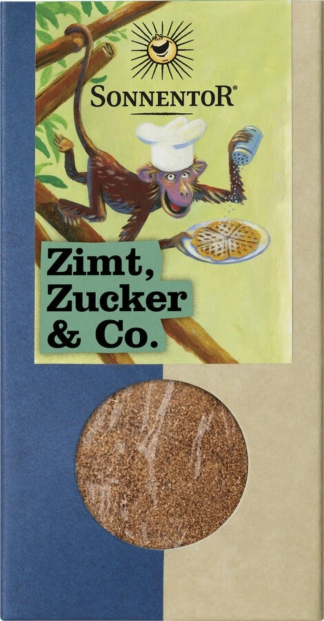 Sonnentor Zimt, Zucker & Co, 90 g Packung