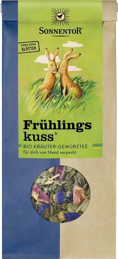 Sonnentor FrühlingsKuss-Tee, lose, 80 g Packung