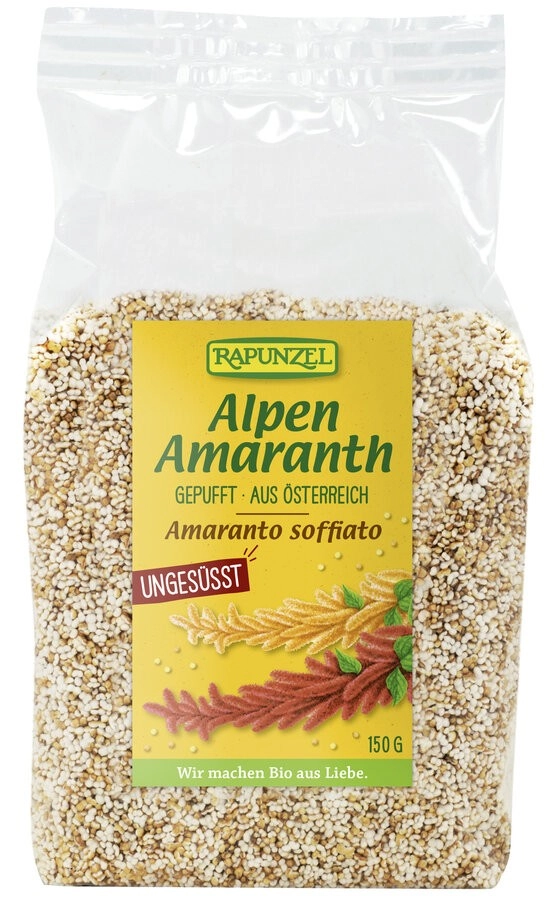 Rapunzel Amaranth gepufft, 150 gr Packung