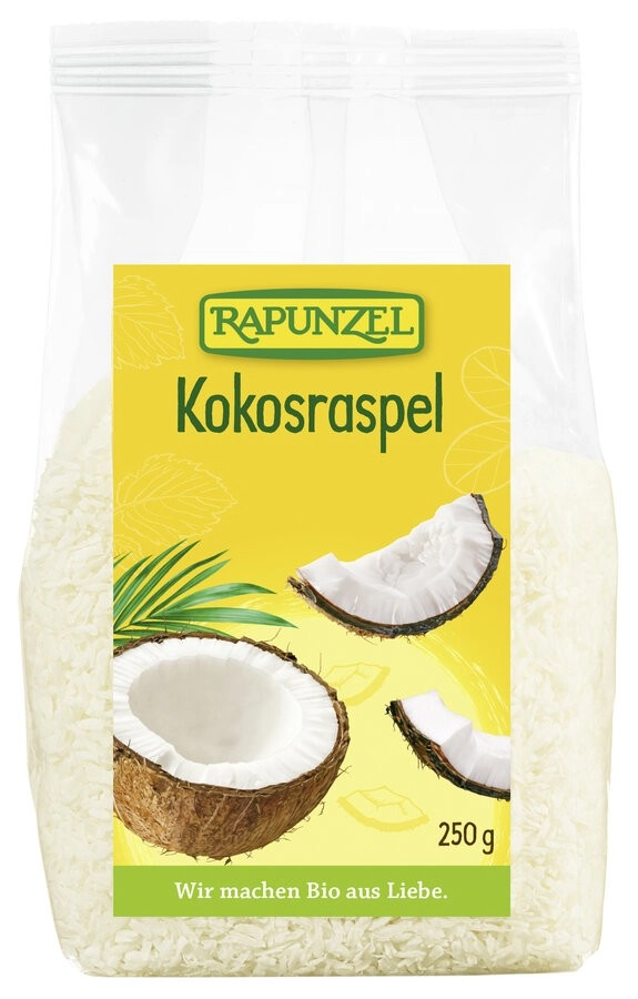 Rapunzel Kokosraspeln, 250 gr Packung