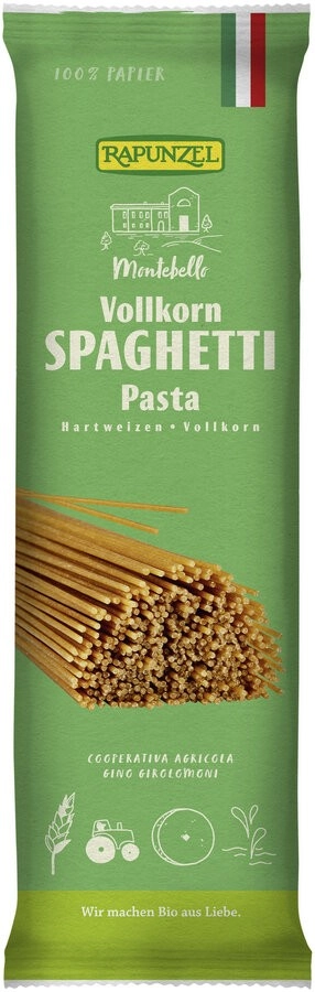 Rapunzel Spaghetti Vollkorn, 500 gr Packung