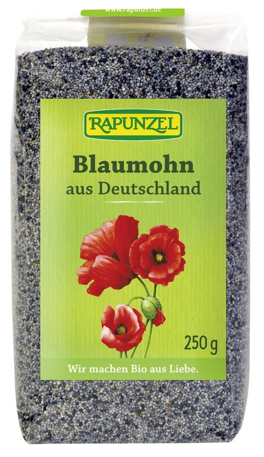 Rapunzel Blaumohn, 250 gr Packung