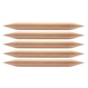 KnitPro Jumbo Birch Strumpfstricknadeln Birke 20cm 25,00mm / 7.9in US5