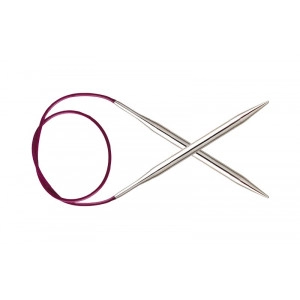 KnitPro Nova Metal Rundstricknadeln Messing 100cm 3,00mm / 39.4in US2½