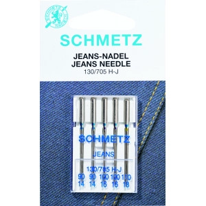 Schmetz Nähmaschinennadel Jeans 110 - 5 Stk