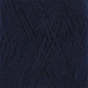 Drops Nord Garn Unicolor 15 Marineblau