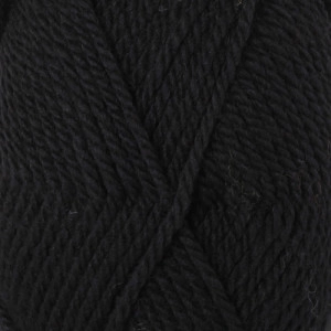 Drops Alaska Garn Unicolor 06 Schwarz