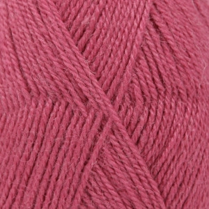 Drops Alpaca Garn Unicolor 3770 Dunkles Pink