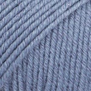 Drops Cotton Merino Garn Unicolor 16 Jeansblau