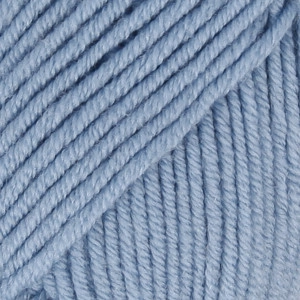 Drops Merino Extra Fine Garn Unicolor 19 Graublau Hell