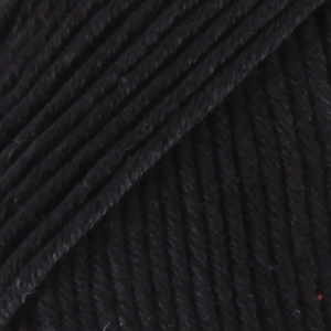Drops Muskat Garn Unicolor 17 Schwarz