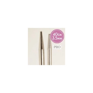 Drops Pro Rundstricknadeln Messing 40cm 3,50mm / 15.7in US4