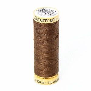 Gütermann Nähgarn Baumwolle 1523 Braun 100m