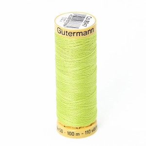 Gütermann Nähgarn Baumwolle 8947 Zitrone 100m