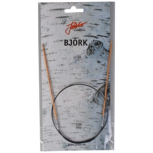 Järbo Björk Rundstricknadel Birke 60cm 2,00mm / 23.6in US0