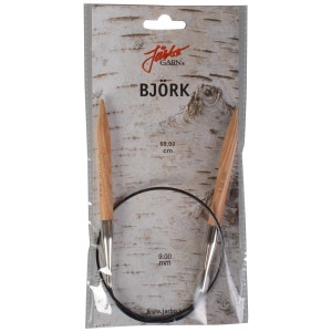 Järbo Björk Rundstricknadel Birke 60cm 9,00mm / 23.6in US13
