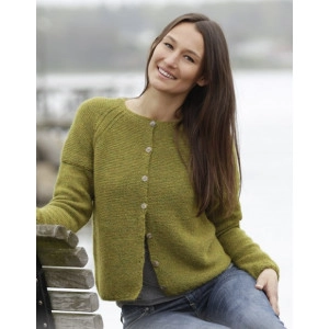 Sweet Olivia Cardigan by DROPS Design - Strickmuster mit Kit Strickjac - Medium