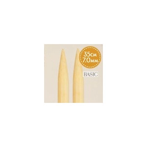 Drops Basic Jackenstricknadeln Birke 35cm 7,00mm / 13.8in US10¾