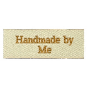 Label Handmade by Me Sand