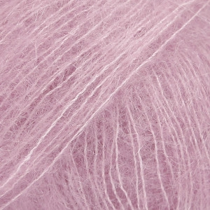 Drops Kid-Silk Garn Unicolor 04 Rosa