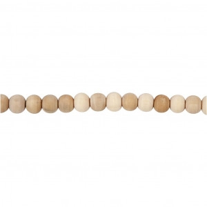 Holzperlen Runde 5 mm - 100 Stk