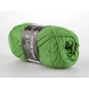 Mayflower Cotton 8/4 Garn Unicolor 1476 Grasgrün