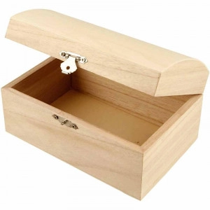 Holz Aufbewahrungsbox 16,5x11x8,3cm