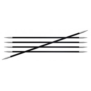 KnitPro Karbonz Strumpfstricknadeln Kohlefaser 20cm 2.50mm / US1½