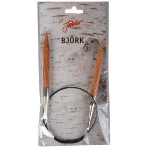 Järbo Björk Rundstricknadel Birke 60cm 10,00mm / 23.6in US15