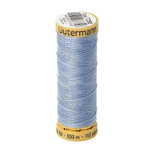 Gütermann Nähgarn Baumwolle 7295 Hellblau 100m
