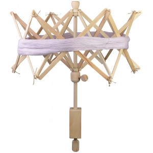 Infinity Hearts Umbrella Schirmhaspel Garnwinder Holz Ø20x65cm