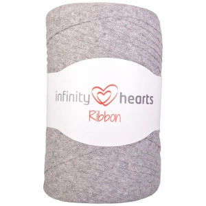 Infinity Hearts Ribbon Bändchengarn 04 Hellgrau